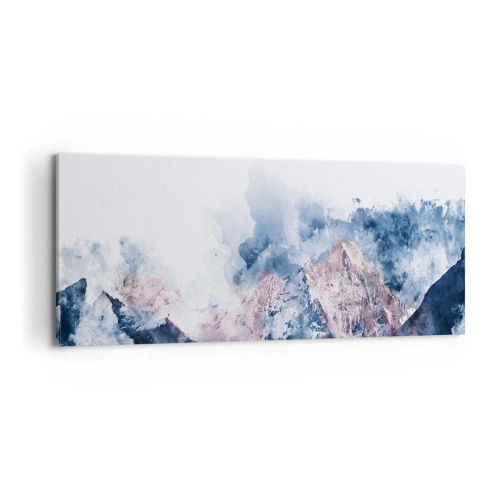 Tablou pe pânză - Acestea sunt vârfurile! - 100x40 cm