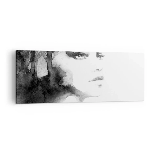 Tablou pe pânză - Creată de secrete și ceață - 140x50 cm