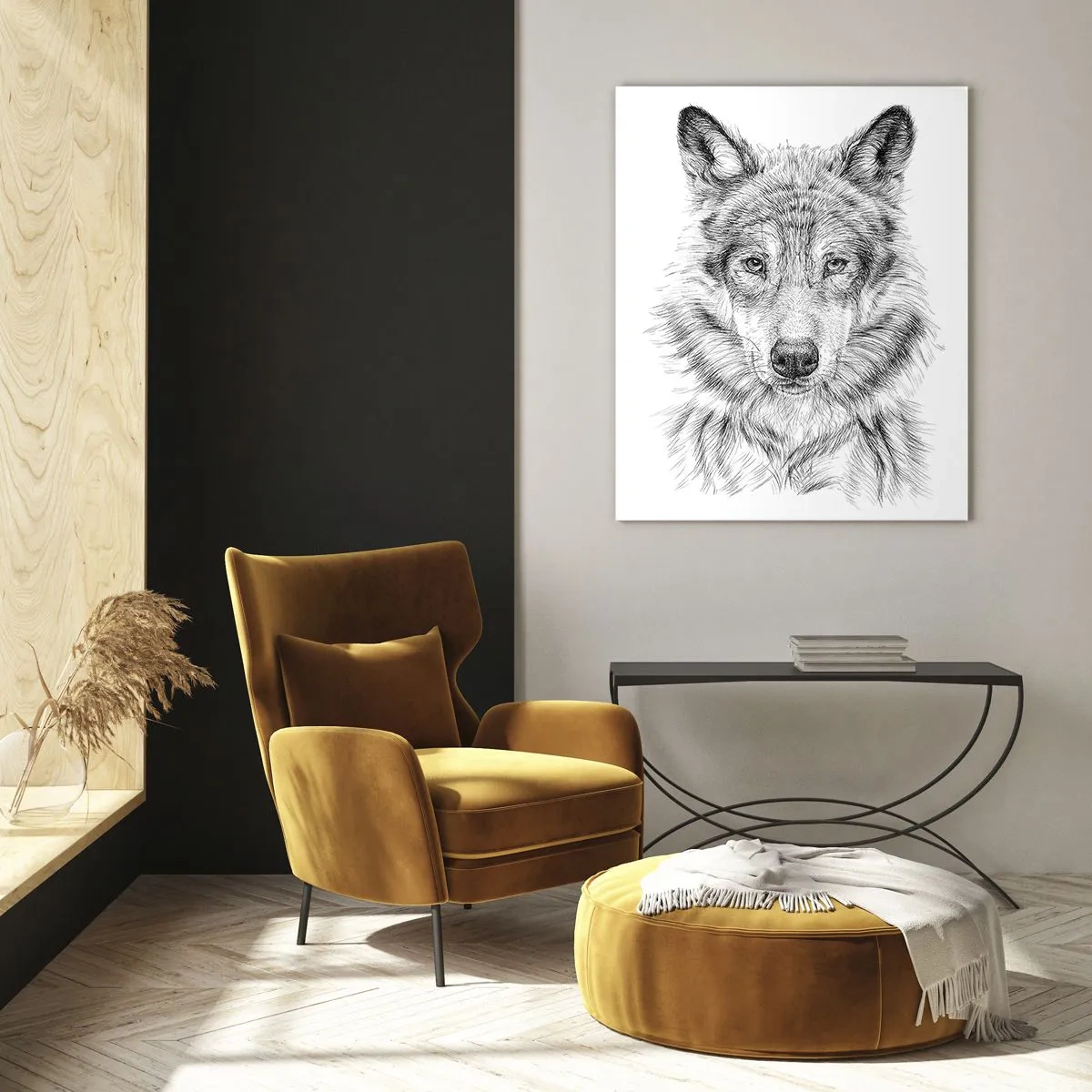 Tablou pe sticlă - Un lider înnăscut - 50x70 cm