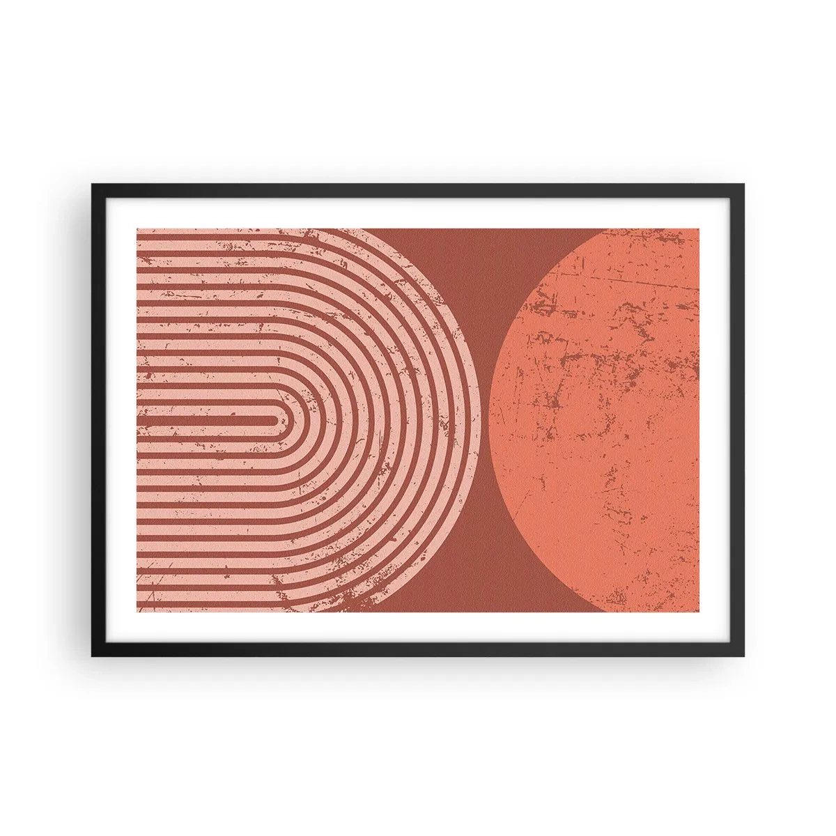Poster în ramă neagră - Relație strânsă - 70x50 cm