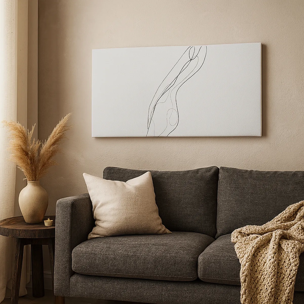 Tablou pe pânză - Abia o promisiune - 30x30 cm