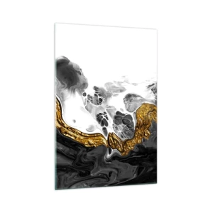 Tablou pe sticlă - Compoziție organică - 70x100 cm