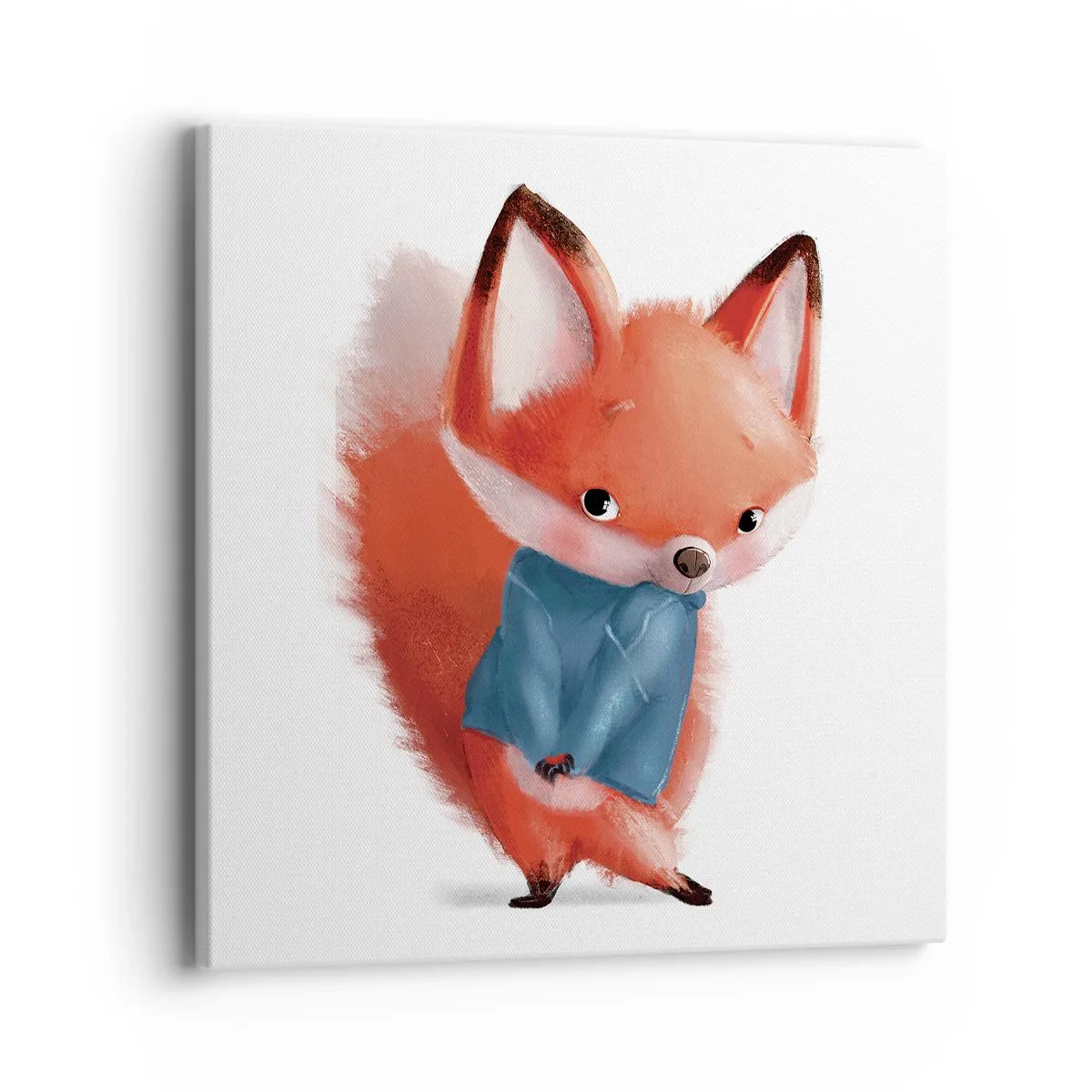 Tablou pe pânză - Îmi vine bine? - 40x40 cm