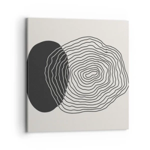 Tablou pe pânză - Persistență și vibrațiile - 70x70 cm