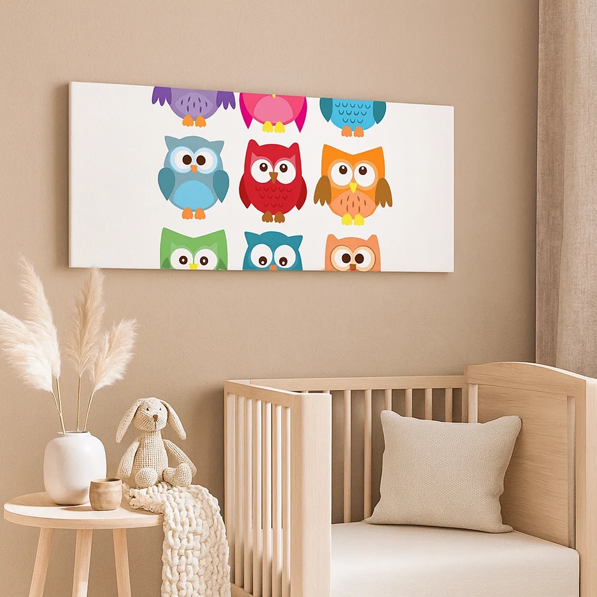 Tablou pe pânză - Diferențele pot fi amuzante - 30x30 cm