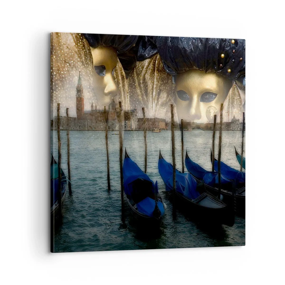 Tablou pe pânză - Să înceapă carnavalul - 60x60 cm