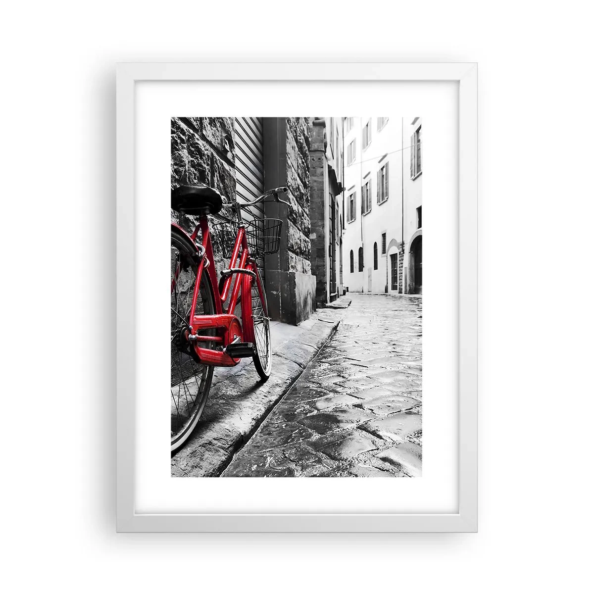 Poster în ramă albă - Adevărata frumusețe nu îmbătrânește - 30x40 cm