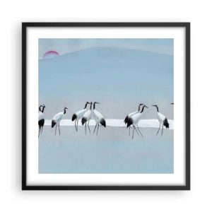 Poster în ramă neagră - După o zi fierbinte - 50x50 cm