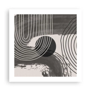 Poster - Ovalul câștigă - 50x50 cm