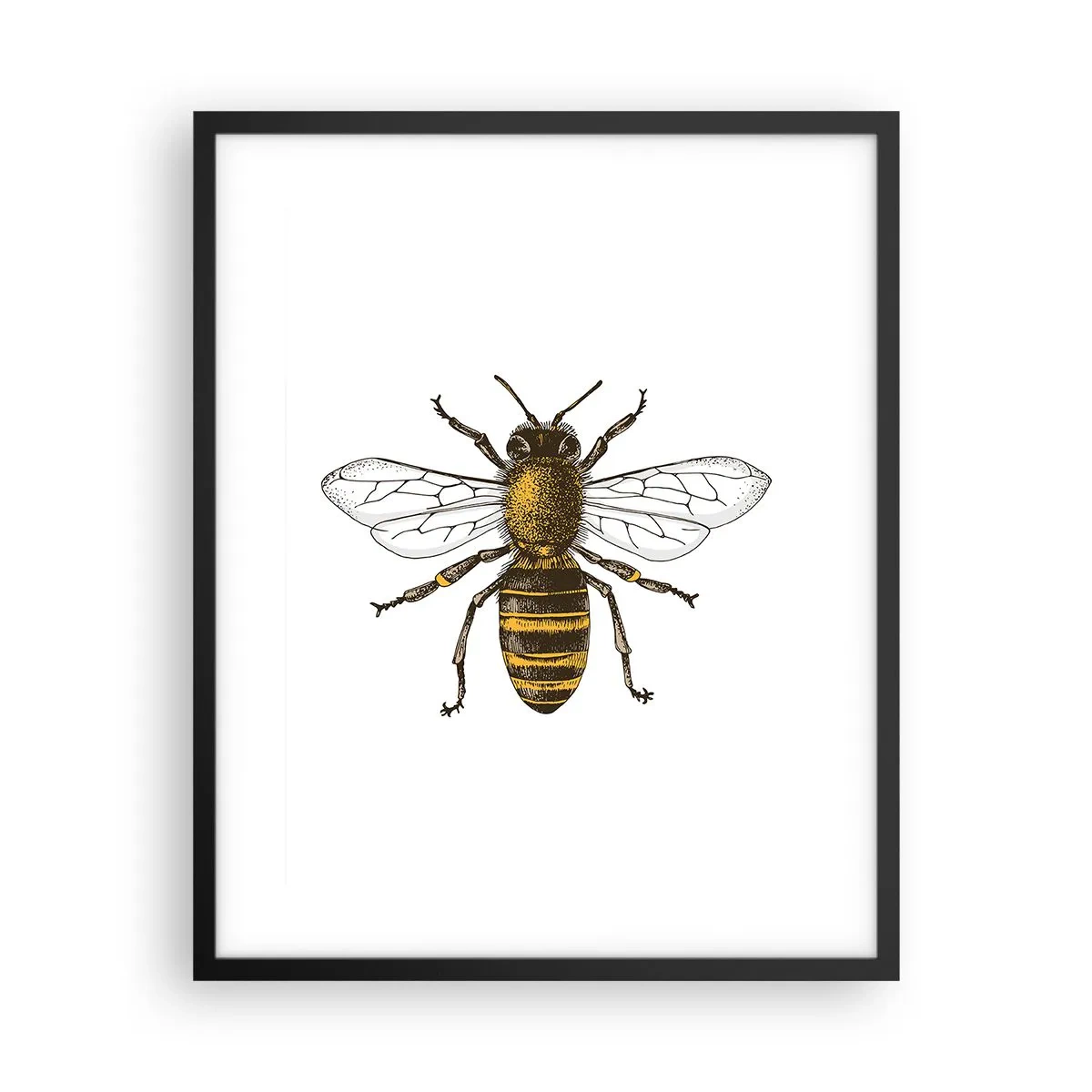 Poster în ramă neagră - Frumoasă și bună - 40x50 cm