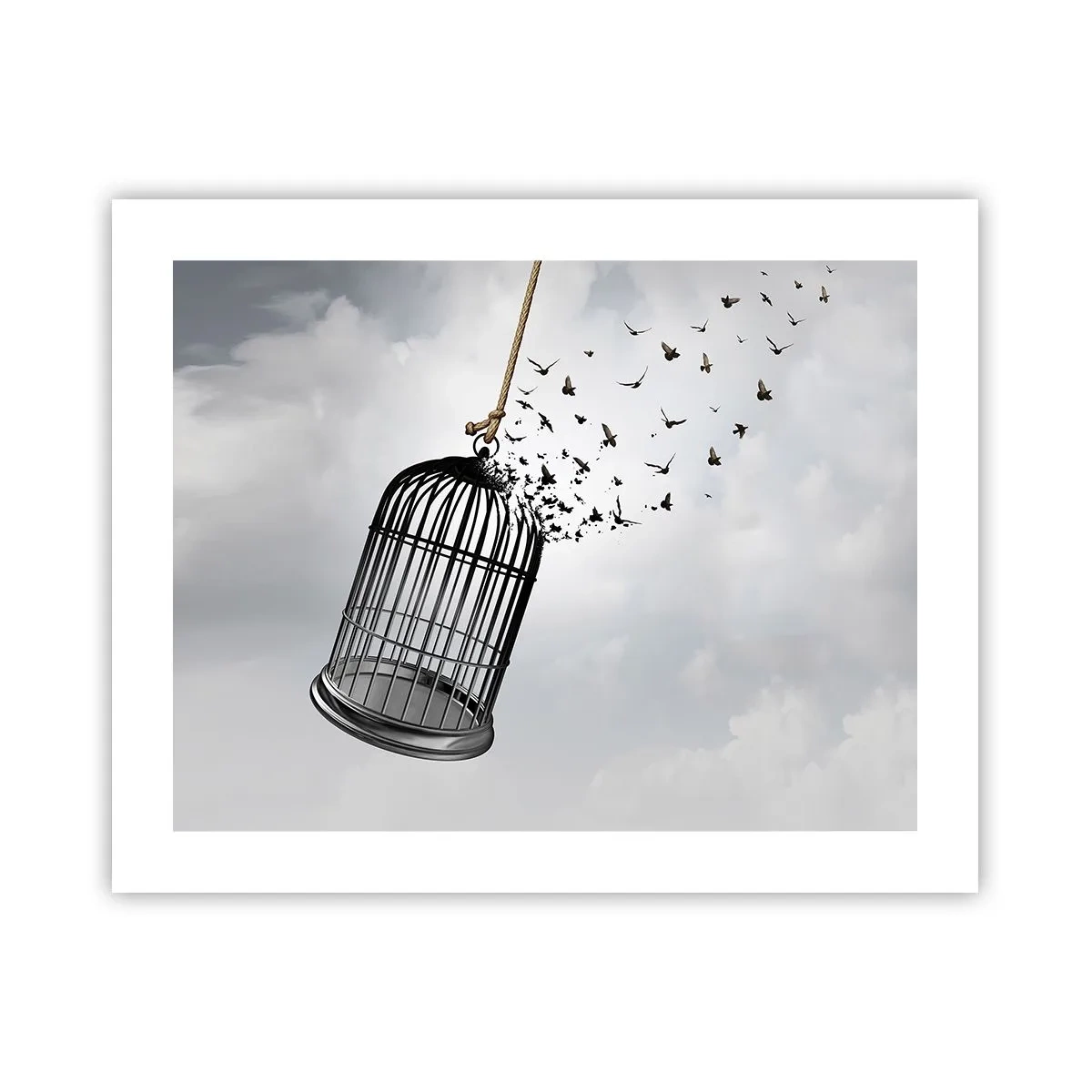 Poster - Credință...Speranță...Libertate! - 50x40 cm