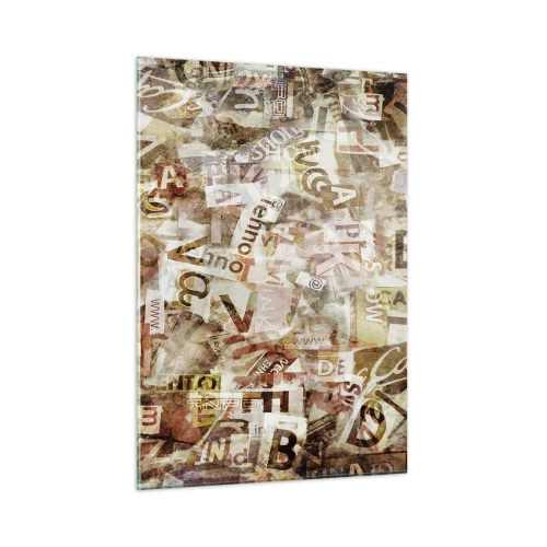 Tablou pe sticlă - Îi unesc pe cei care stau la taclale - 50x70 cm