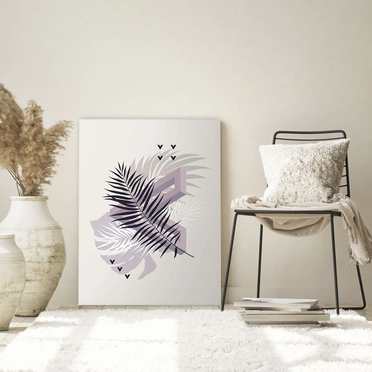 Tablou pe sticlă - Umbra unei umbre - 50x70 cm