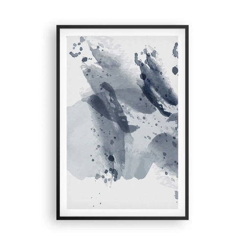 Poster în ramă neagră - Un studiu al naturii de apă - 61x91 cm