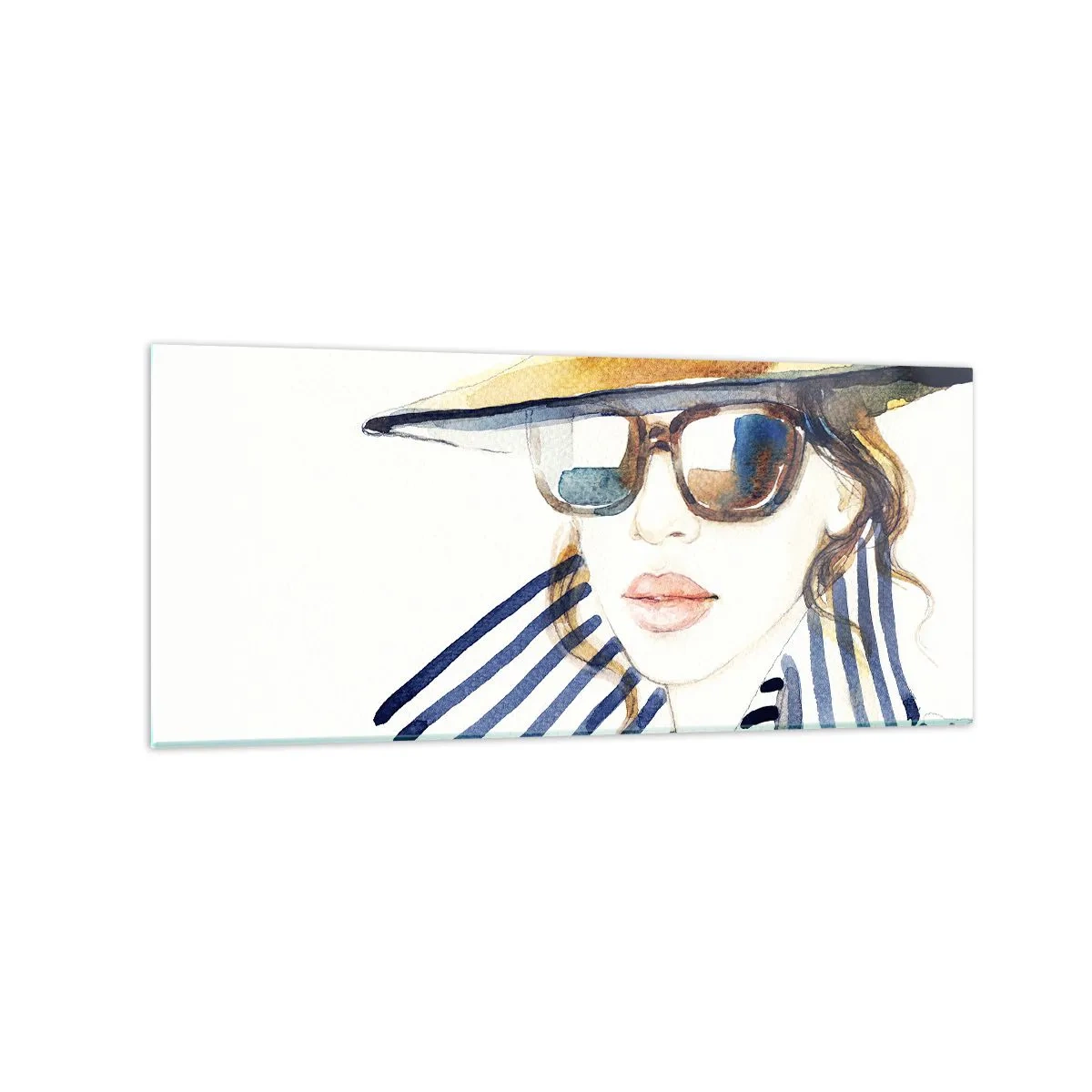 Tablou pe sticlă - Bun venit la Florida! - 120x50 cm