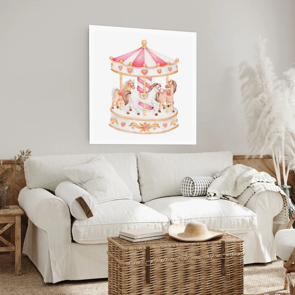 Poster - Lumea dulce a copilăriei - 50x50 cm