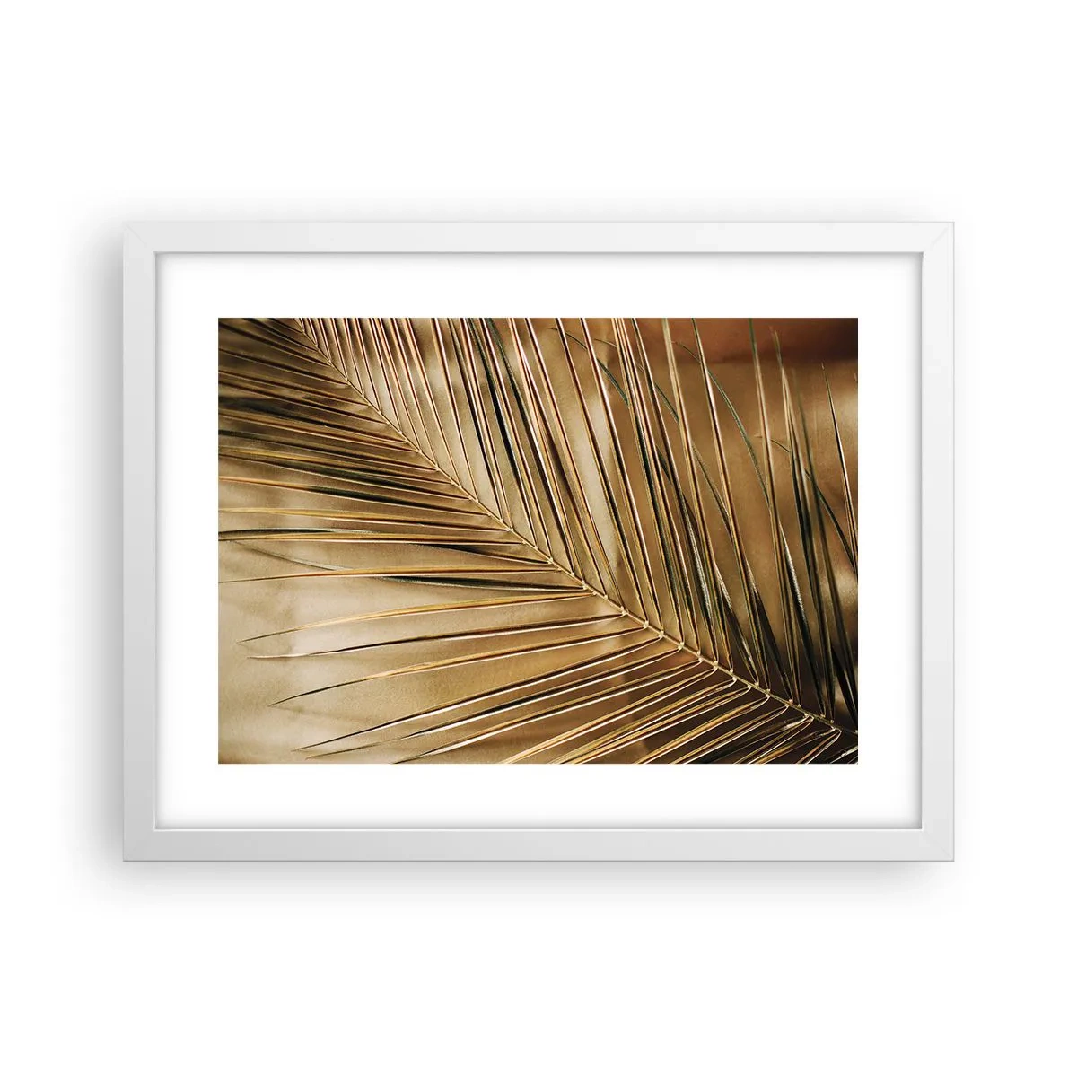 Poster în ramă albă - Colonadă naturală - 40x30 cm