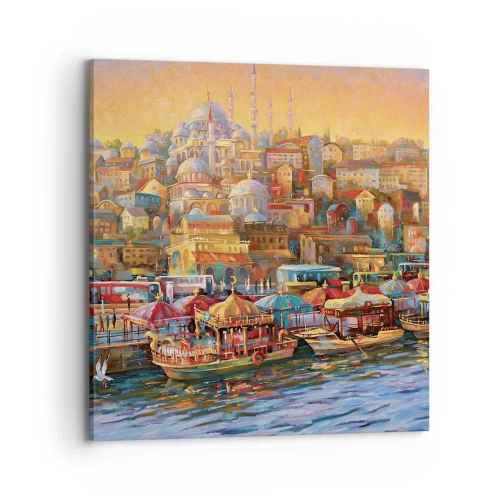 Tablou pe pânză - O poveste din Istanbul - 70x70 cm
