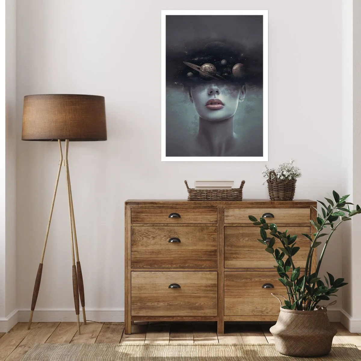 Poster - Și planetele o iau razna... - 30x40 cm