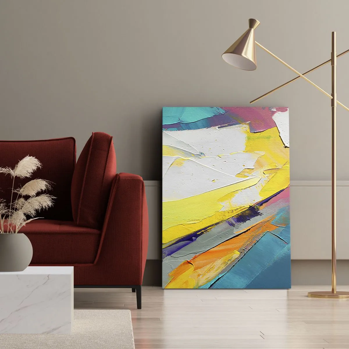Tablou pe pânză - Anatomia luminii - 50x70 cm