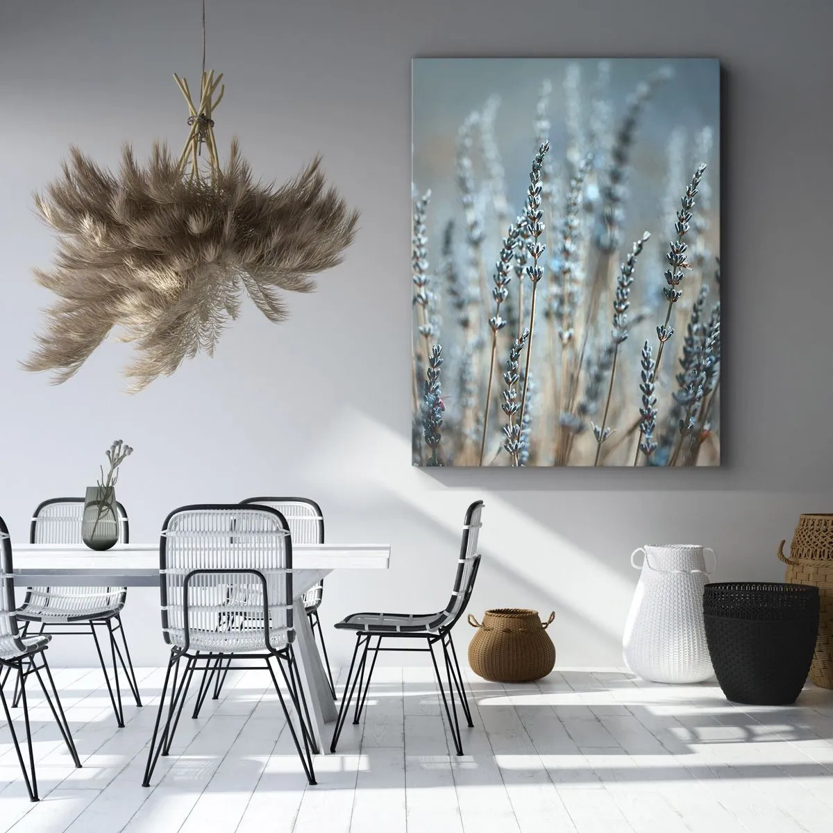 Tablou pe pânză - Câmpul parfumat - 45x80 cm