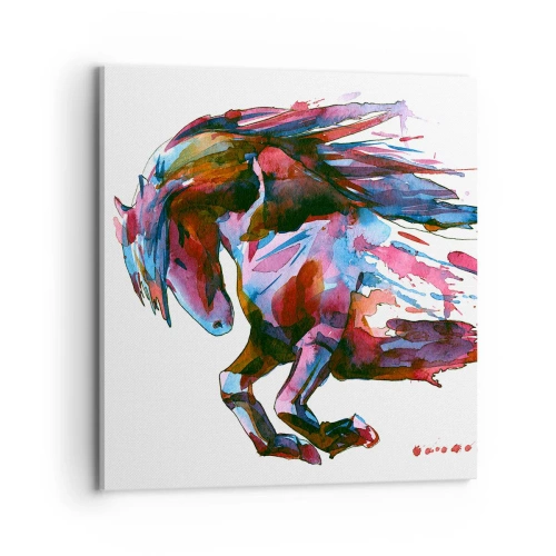 Tablou pe pânză - În exaltare - 70x70 cm