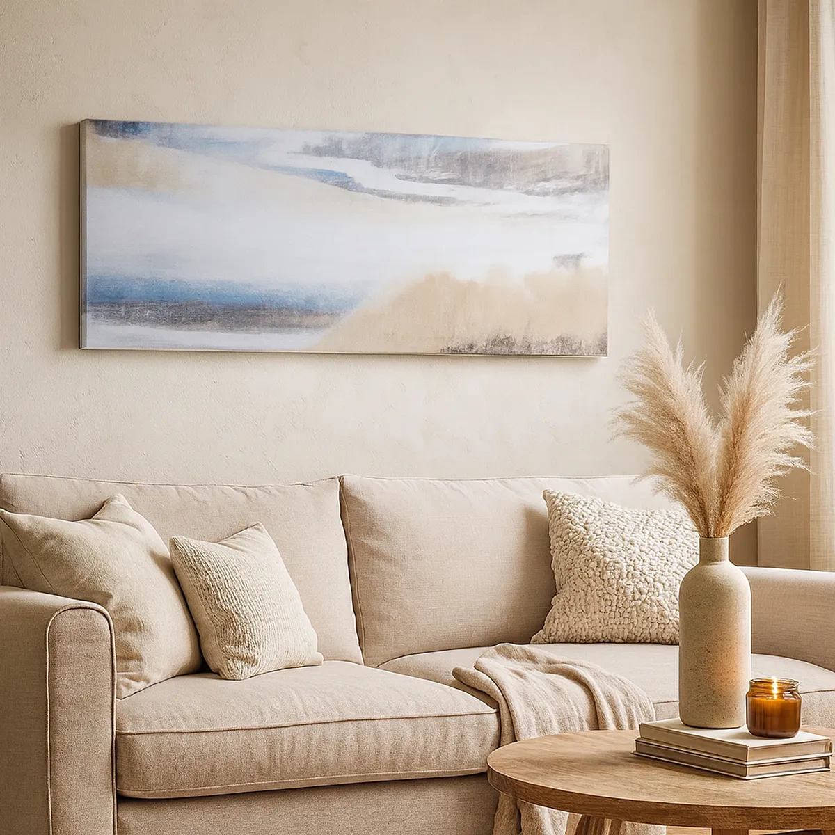 Tablou pe pânză - Compoziție de iarnă - 30x30 cm