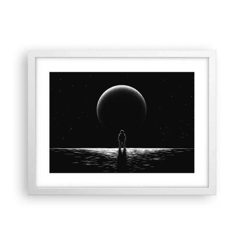 Poster în ramă albă - Față în față - 40x30 cm