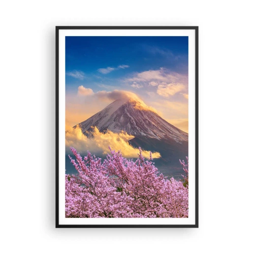 Poster în ramă neagră - Sfințenia japoneză - 70x100 cm