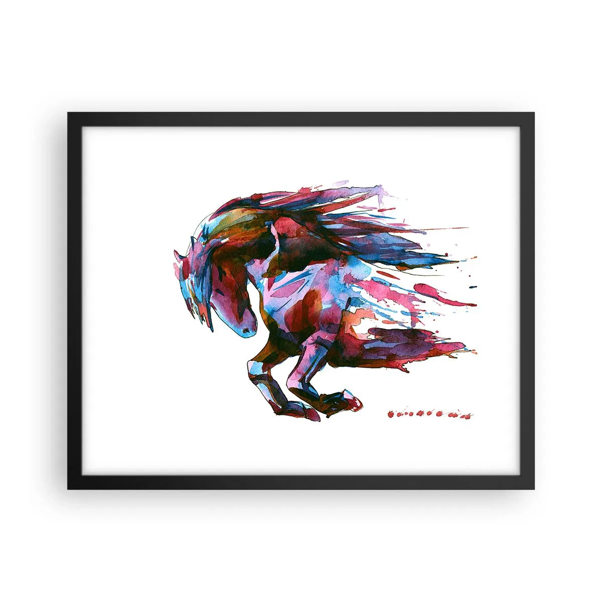 Poster în ramă neagră - În exaltare - 50x40 cm