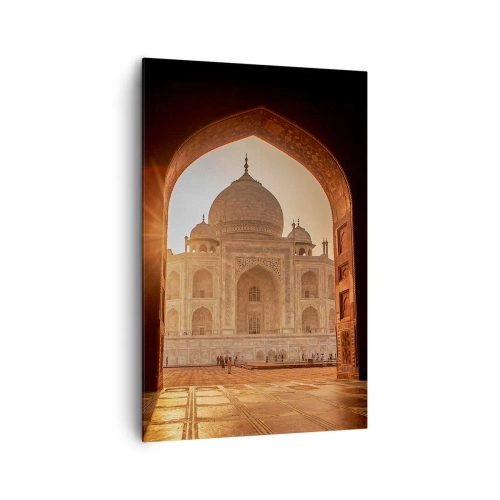 Tablou pe pânză - Un monument al iubirii nepământene - 80x120 cm