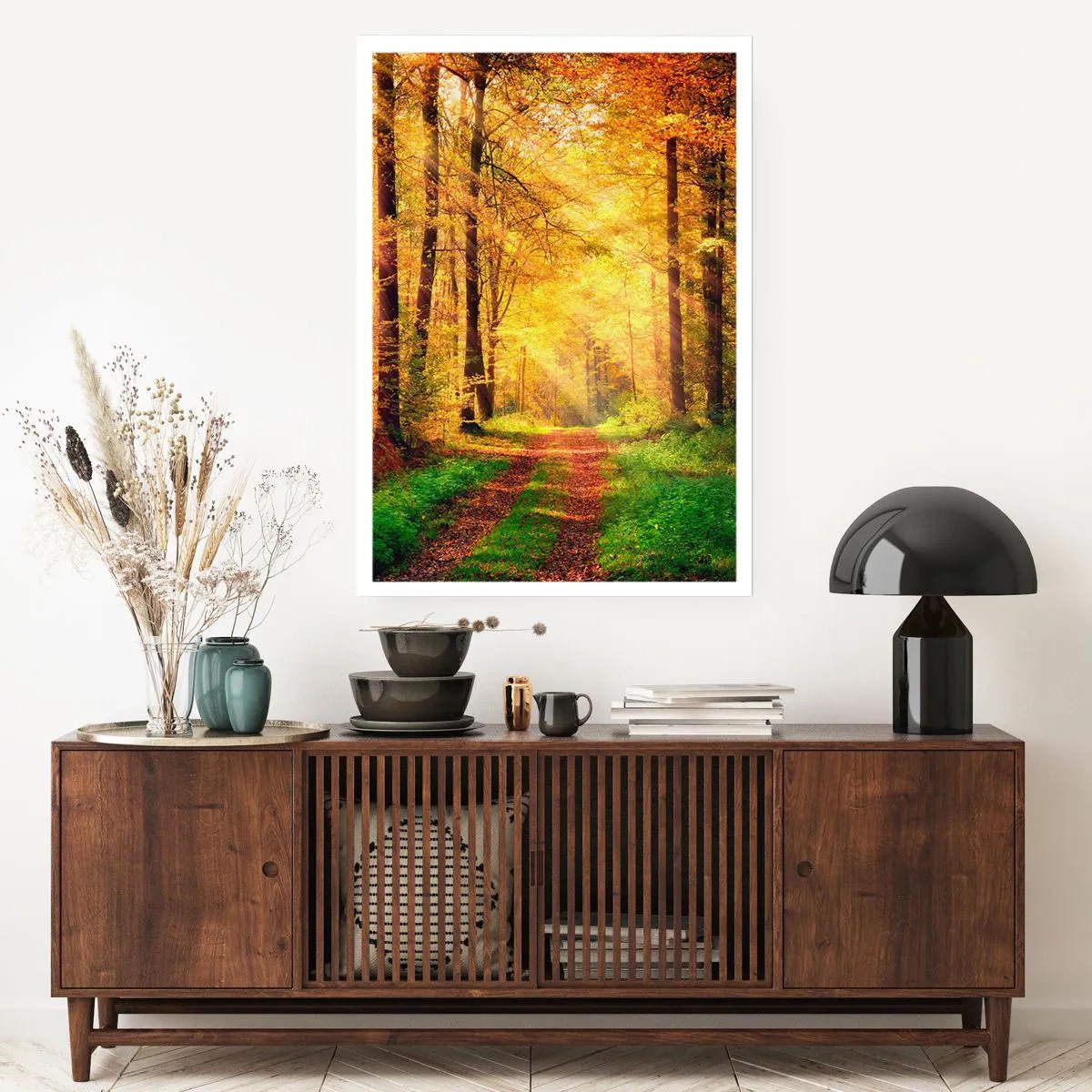 Poster - Tăcere de aur de pădure - 30x40 cm