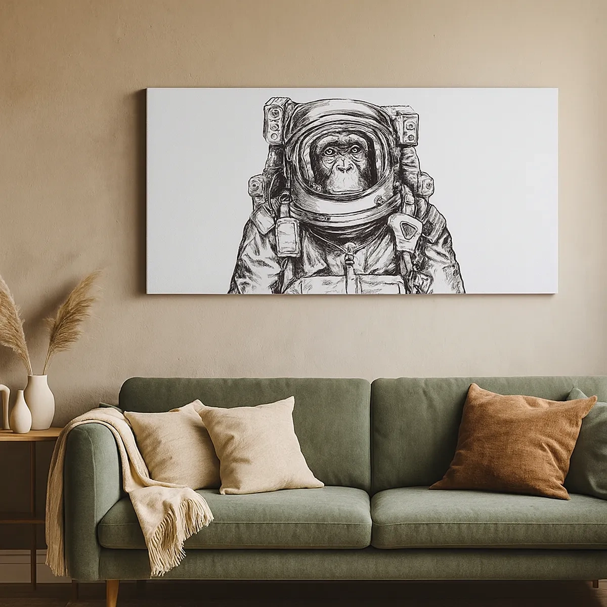 Tablou pe pânză - Evoluție alternativă - 30x30 cm