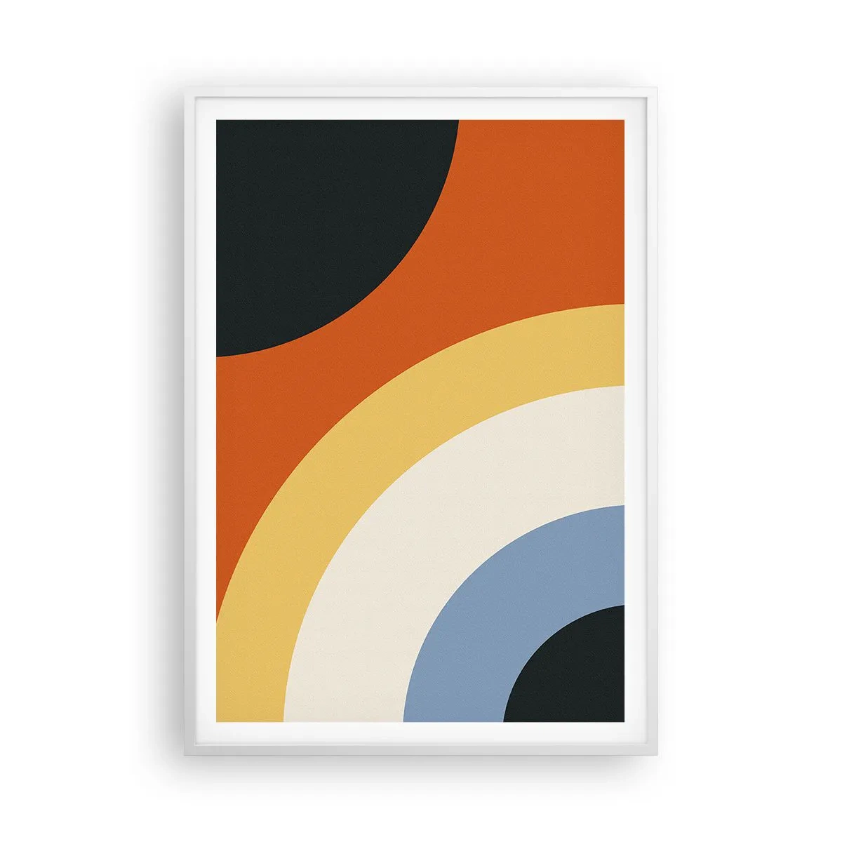 Poster în ramă albă - Spre sine - 70x100 cm