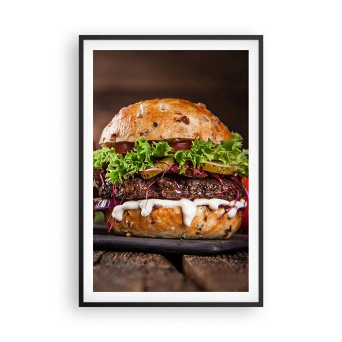 Poster în ramă neagră - American dream - 61x91 cm