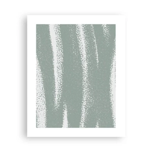 Poster - Abstracție în stil de iarnă - 40x50 cm
