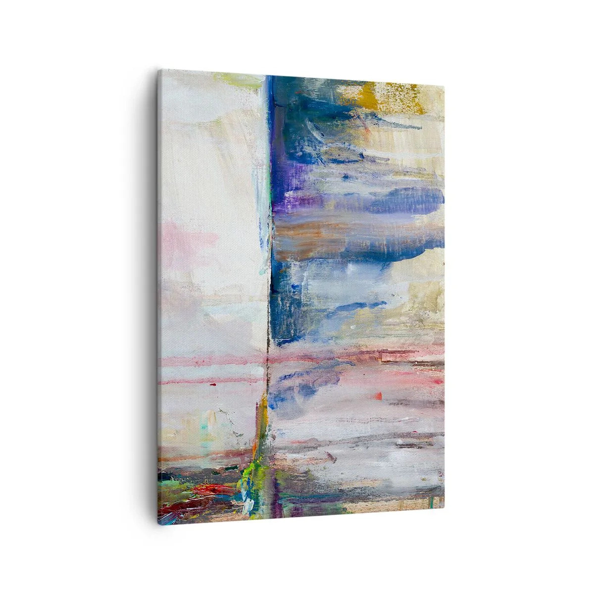 Tablou pe pânză - Impresii și asociații colorate - 50x70 cm