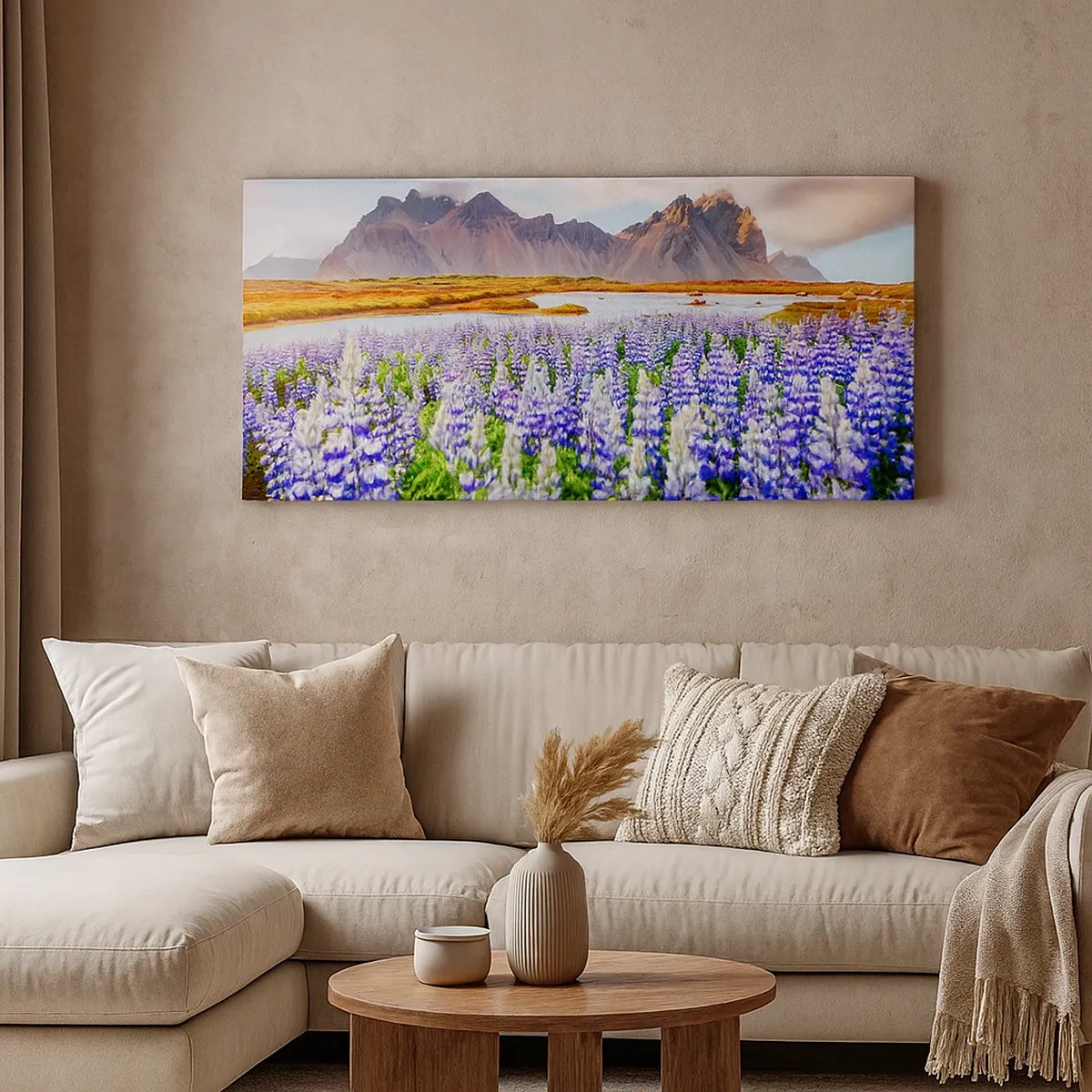 Tablou pe pânză - Putere și severitate alături de blândețe - 30x30 cm