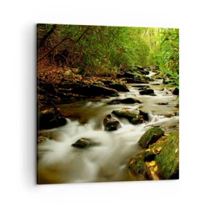 Tablou pe pânză - Ca argintul lichid - 50x50 cm