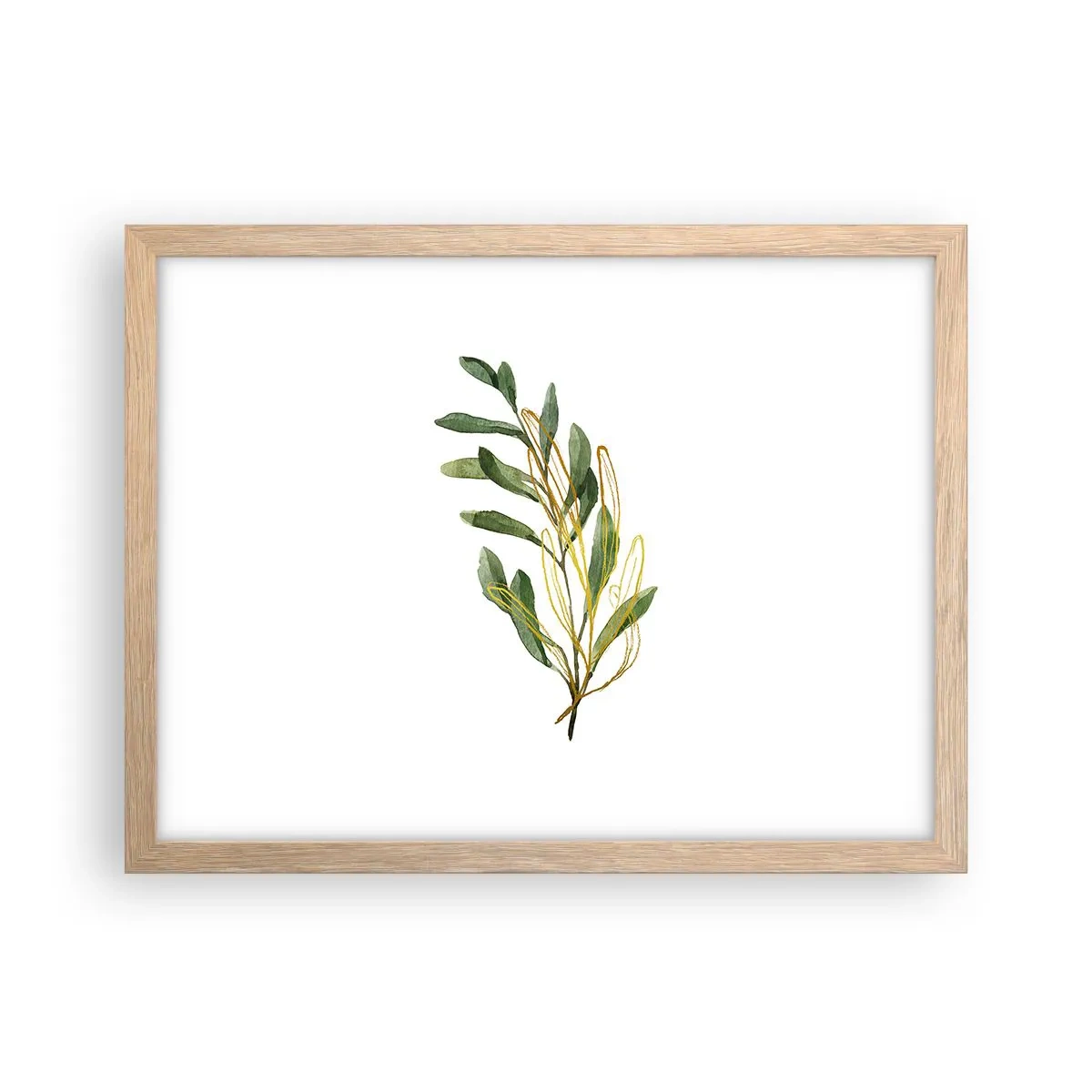 Poster în ramă de stejar deschis - Toate cele bune - 40x30 cm