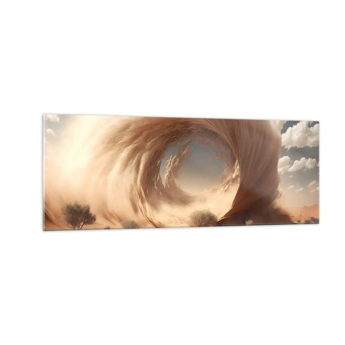 Tablou pe sticlă - Portal deschis - 140x50 cm