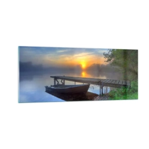Tablou pe sticlă - Cum se transformă obișnuitul în magic - 100x40 cm