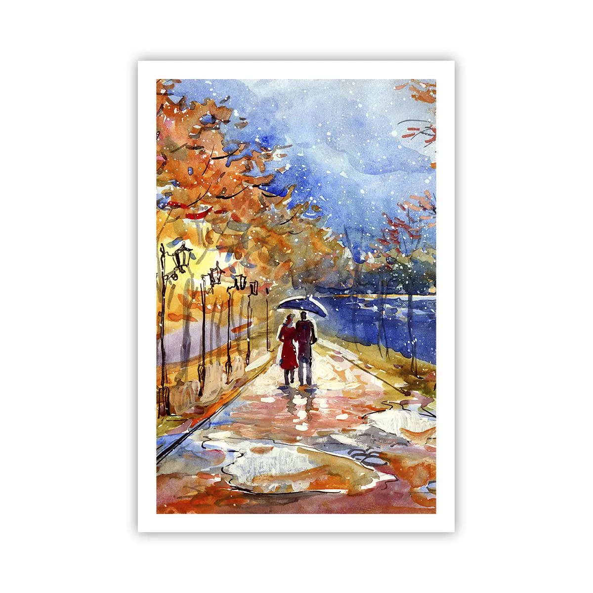 Poster - Împreună până la limita de timp - 61x91 cm