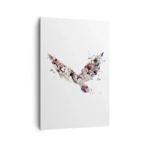 Tablou pe pânză - Vagabondul cu capul în nori - 70x100 cm