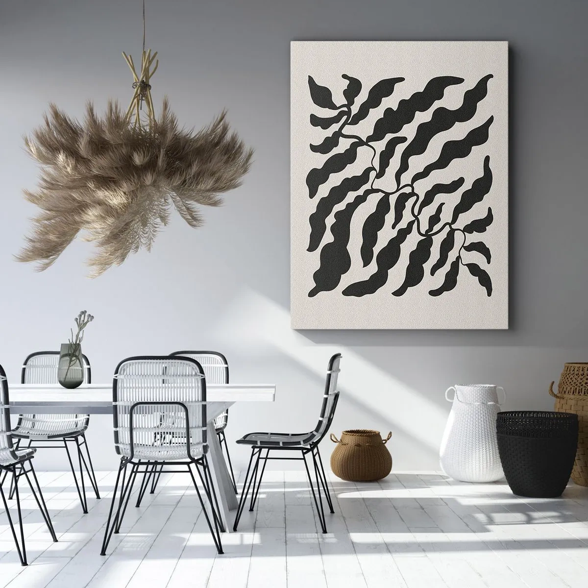 Tablou pe pânză - Natura pătratului - 70x100 cm