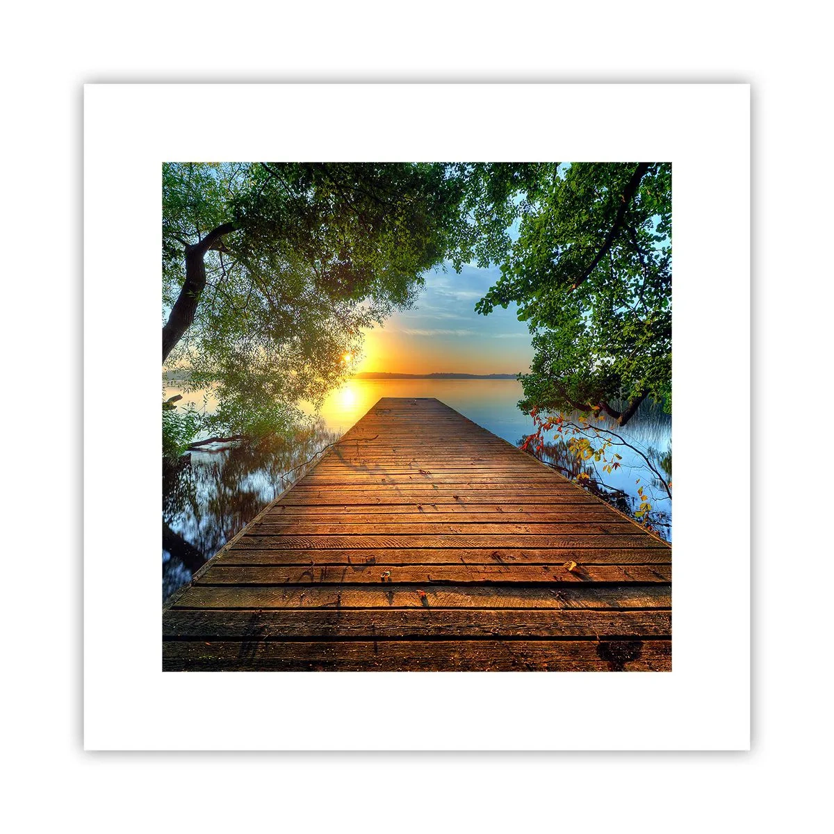 Poster - Nu te grăbi, stai jos - 30x30 cm