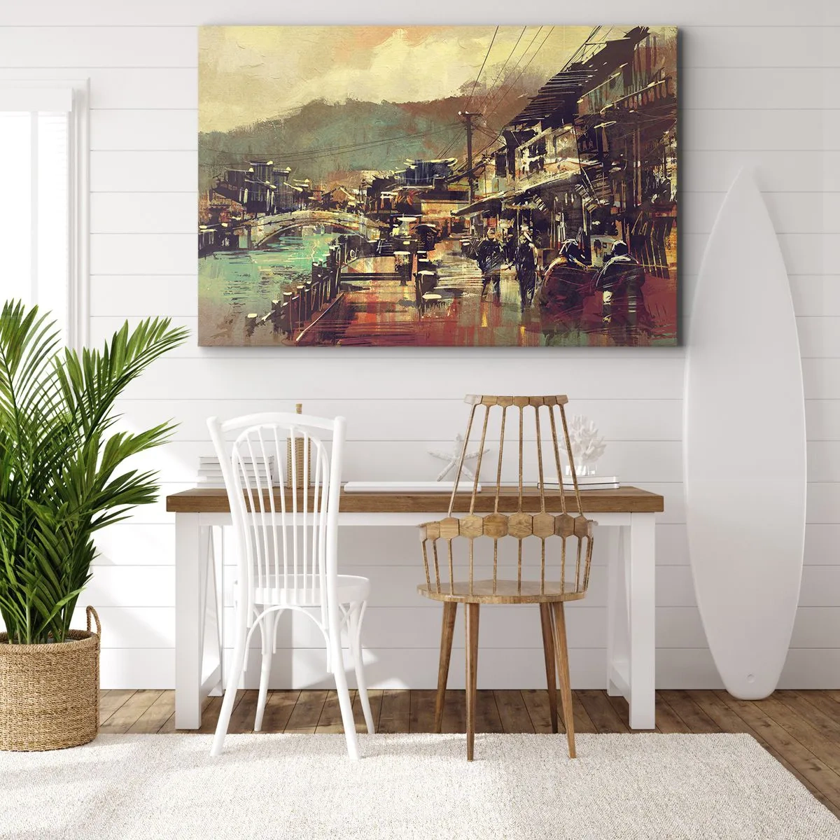 Tablou pe pânză - Viața ca o bogăție de gri - 100x70 cm
