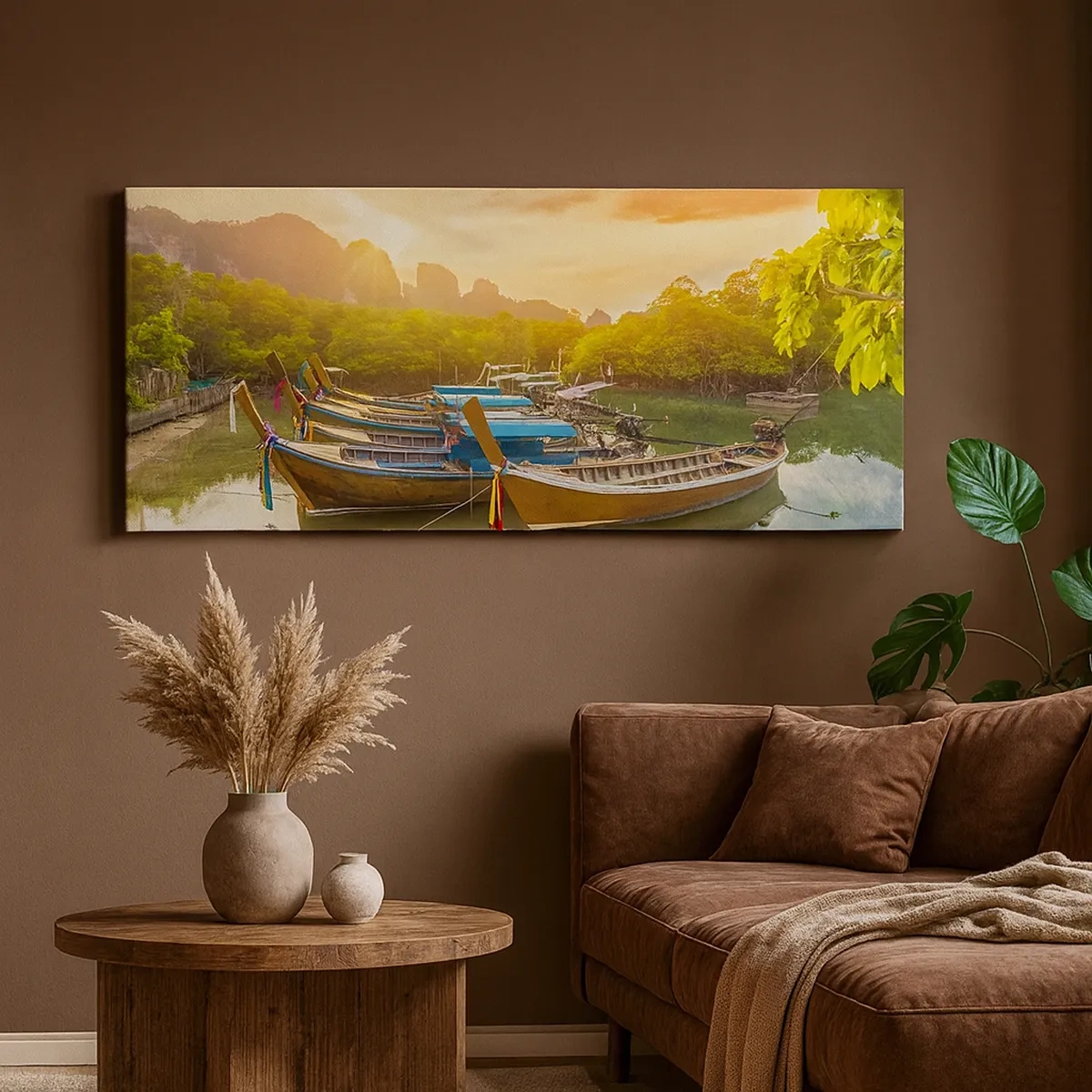 Tablou pe pânză - Înainte de o zi plină - 30x30 cm