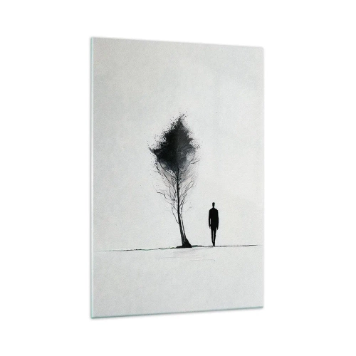 Tablou pe sticlă - Noi toți rătăcim - 70x100 cm