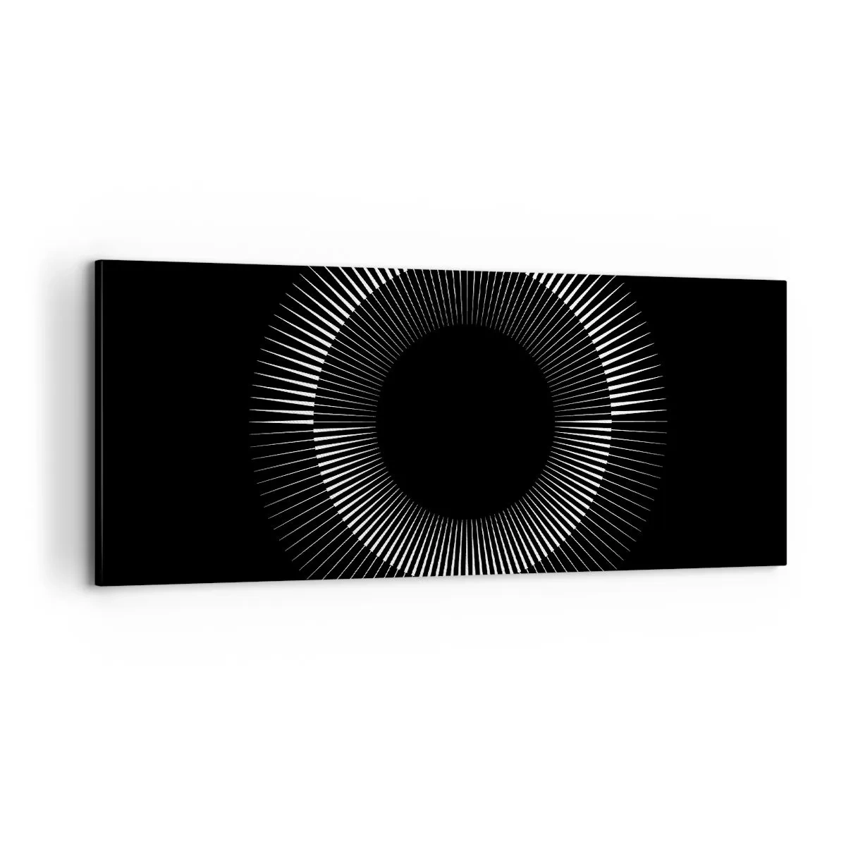 Tablou pe pânză - Soarele Negru - 100x40 cm